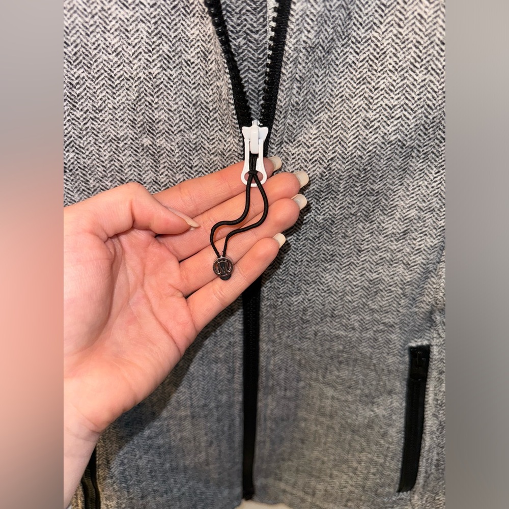 Lululemon Herringbone Define Zip Jacket - Forme Jacket II Heathered Gingham Full - Picture 5 of 14